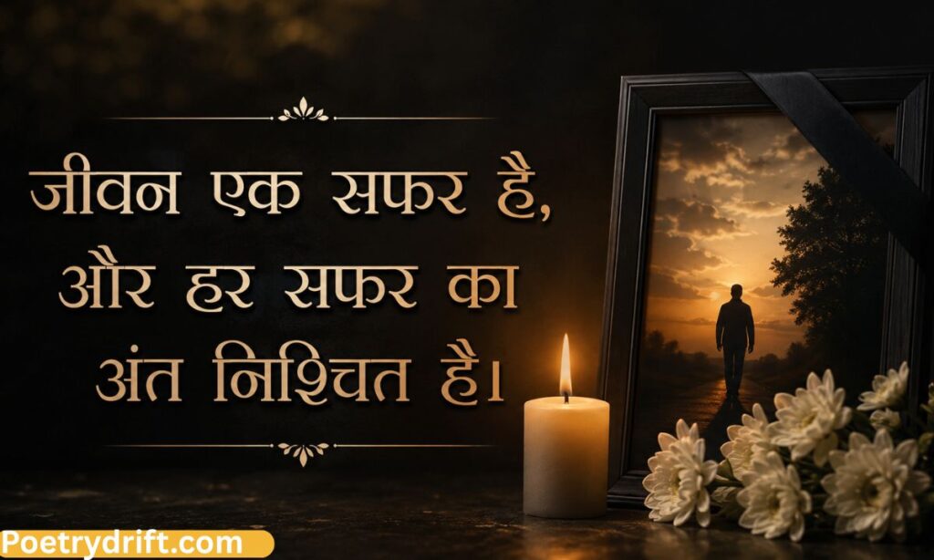 Hindi में श्रद्धांजलि Quotes