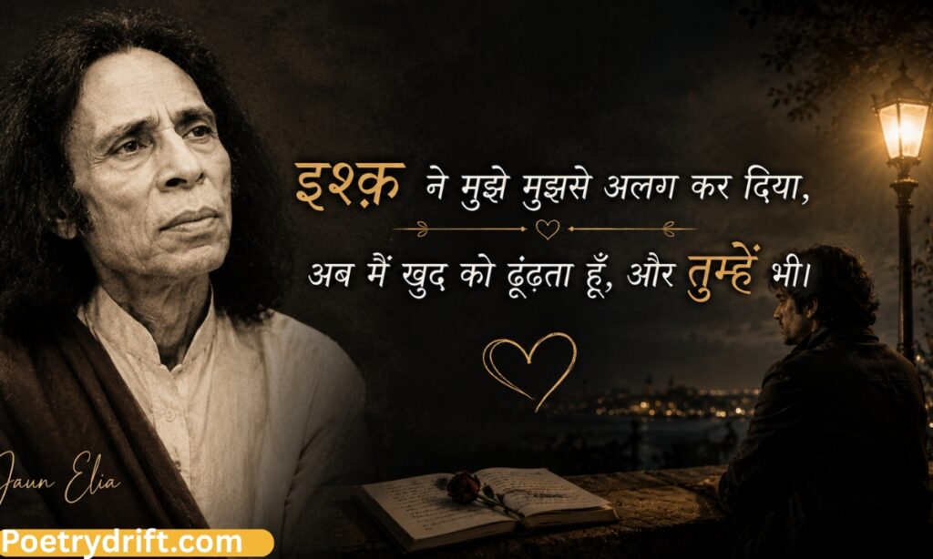 Jaun Elia Love Shayari in Hindi