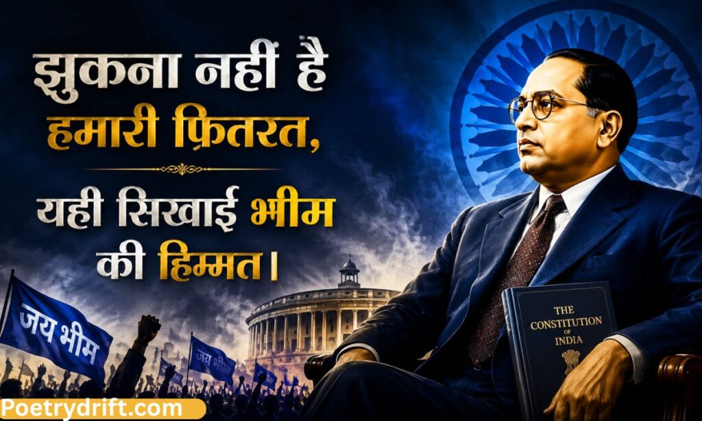 Jay Bhim Shayari on Self Respect and Dignity