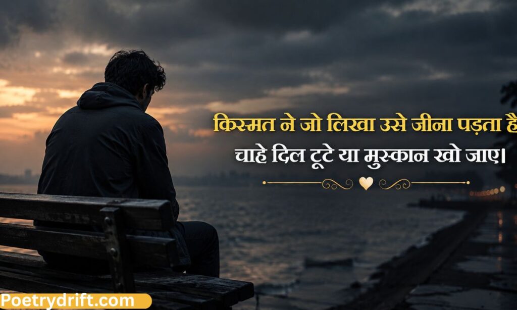 Kismat Sad Life Status in Hindi