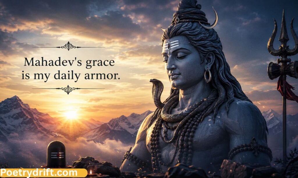 Mahadev Status in English