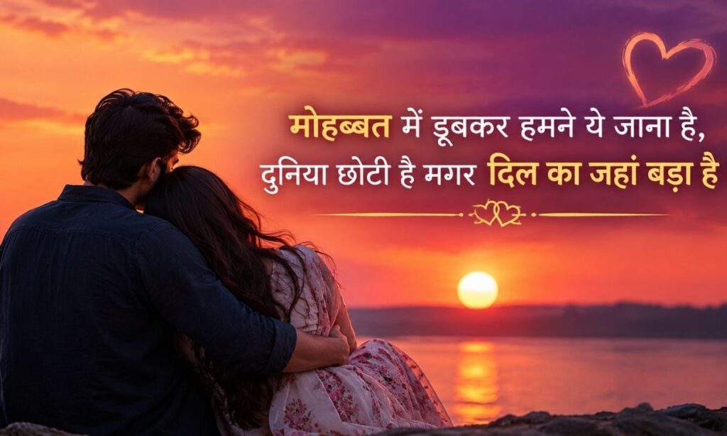Mohabbat Shayari in Hindi