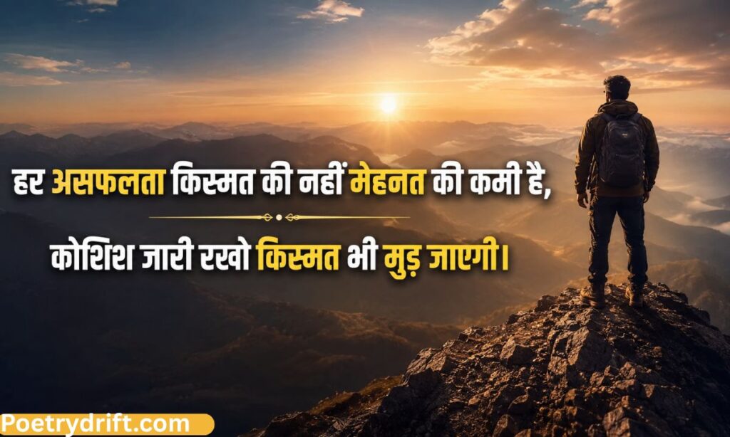 Motivational Life Kismat Shayari