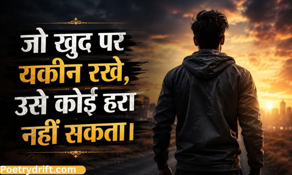 Motivational dabang shayari