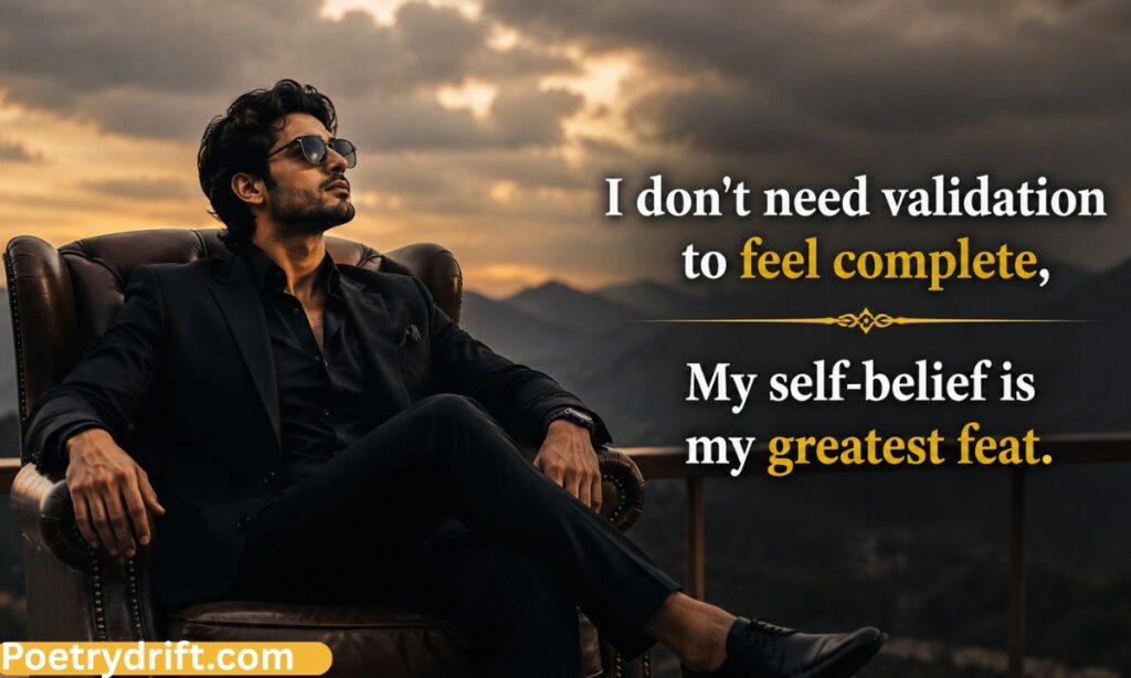 Powerful Two-Line Quotes for Confident Personalities