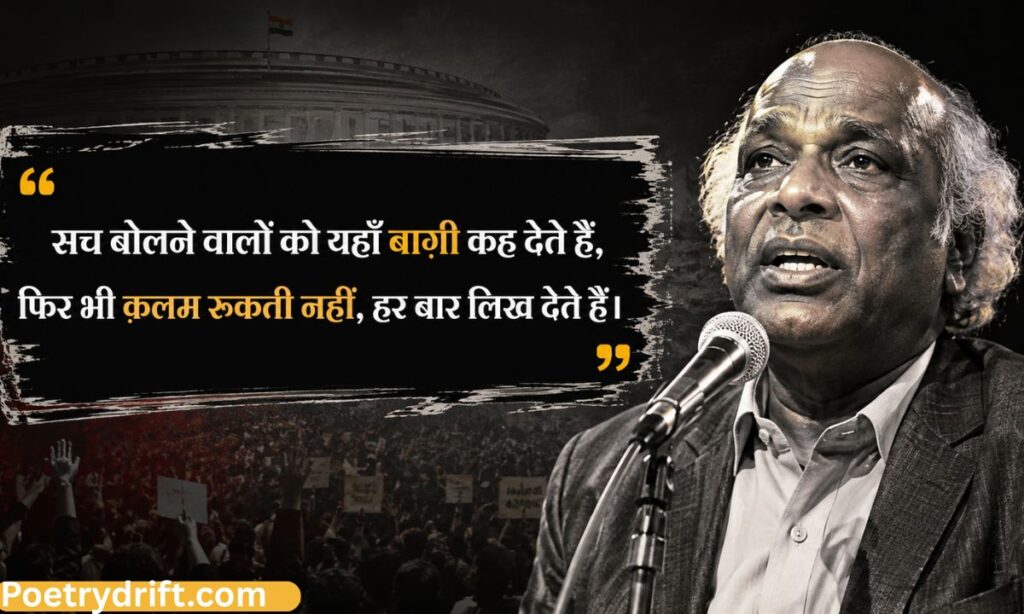 Rahat Indori Shayari on Politics