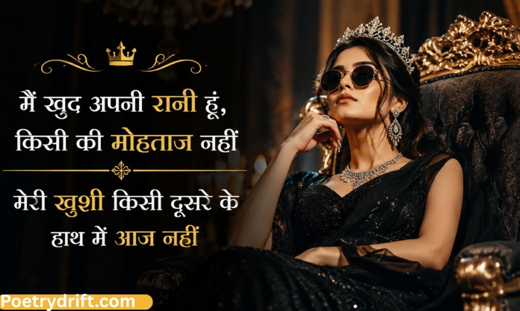 Royal Attitude Status in Hindi for Girl