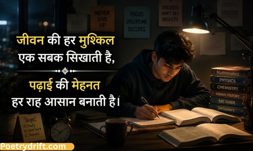Sangharsh Padhai Shayari on Life
