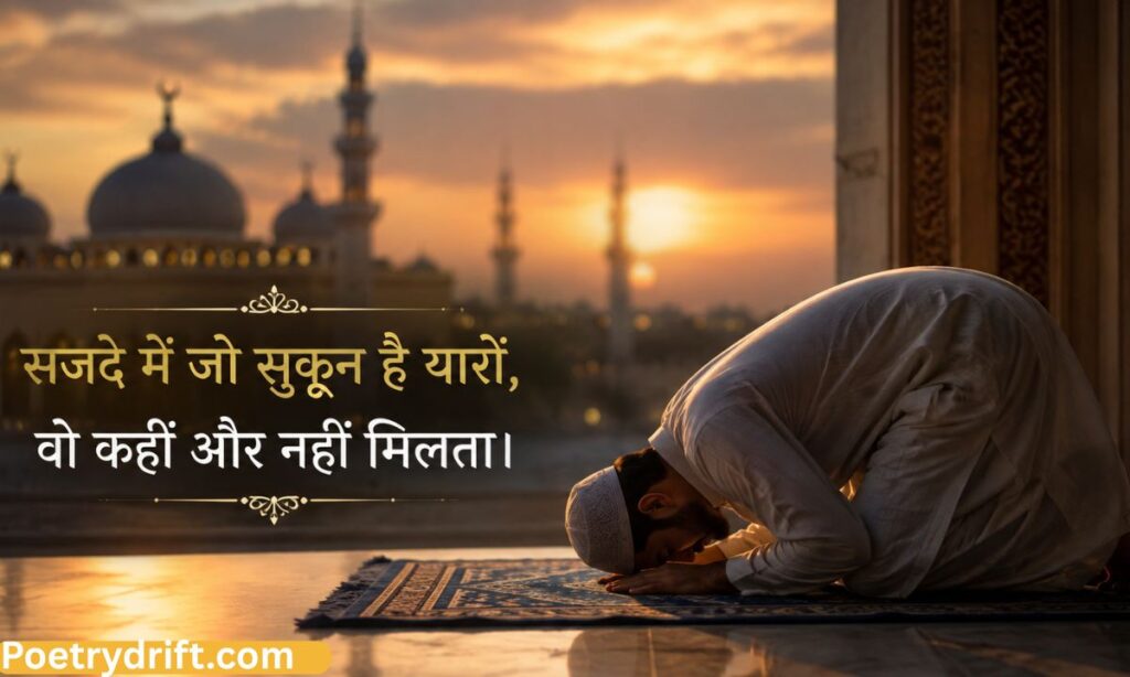 Sukoon Shayari About Prayers and Faith