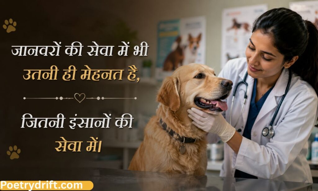 Veterinary doctor shayari in hindi
