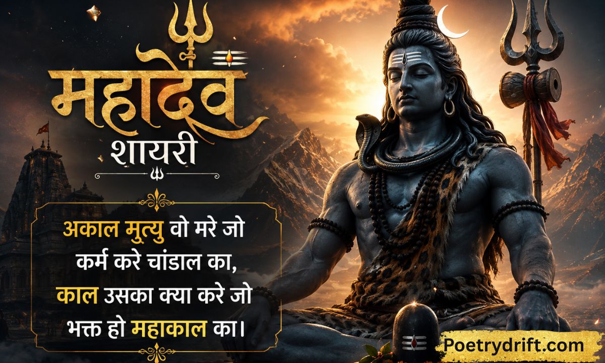Mahadev Shayari in Hindi