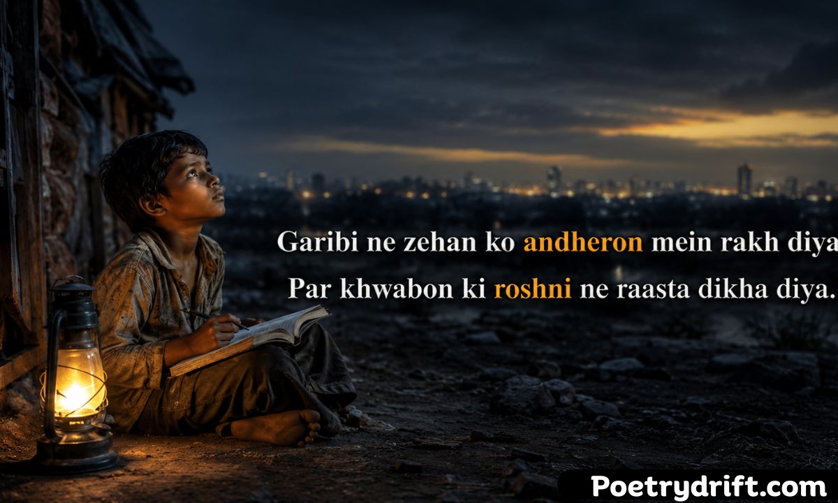 Best 121+ Garibi Shayari New Collection 2026