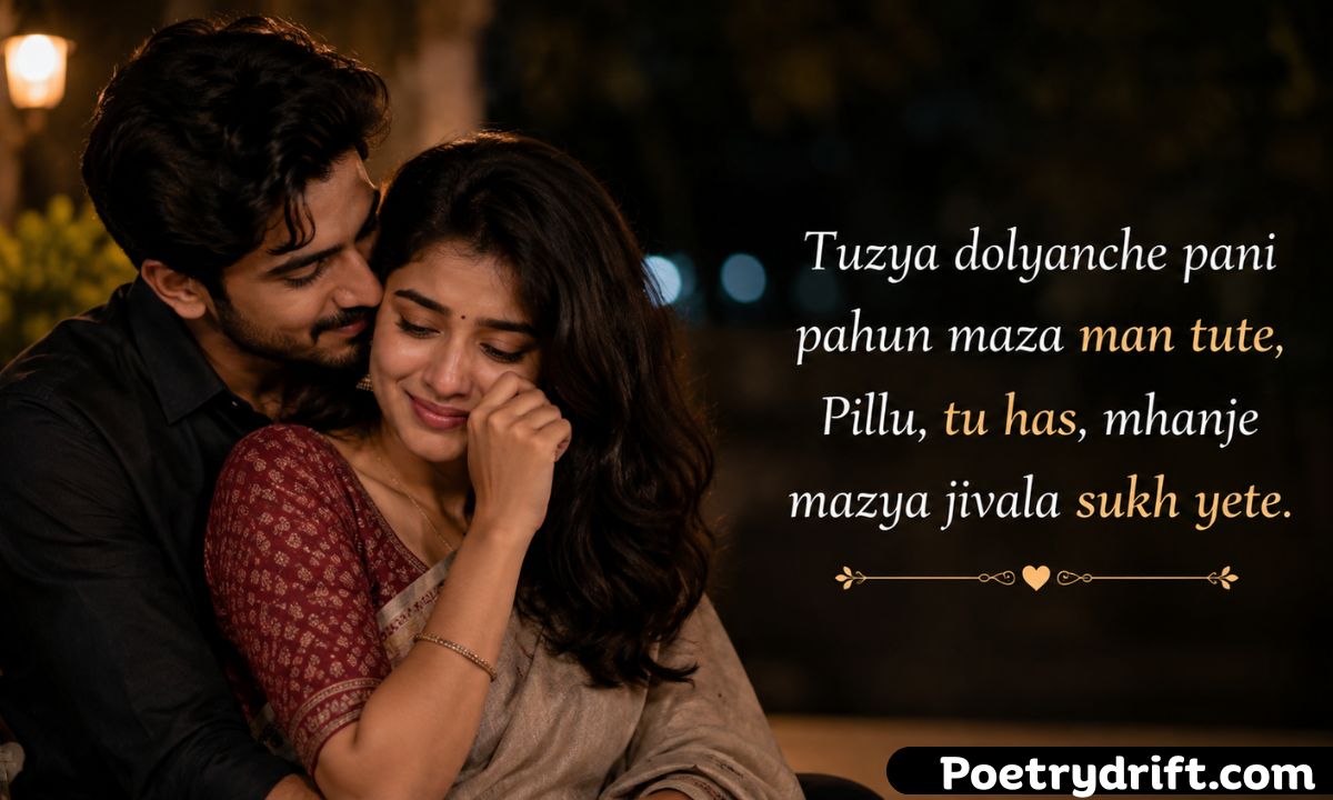 Pillu Love Shayari Marathi