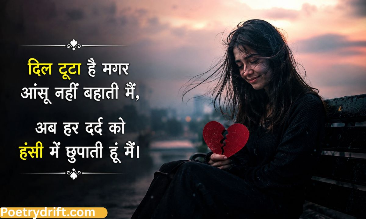 102+ Sad Dil Tuta Hua Shayari in Hindi (2026) प्यार में दिल टूटने वाली शायरी