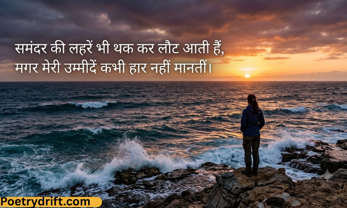 140+ Best Samandar Shayari in Hindi & English (2026) _ Deep Ocean Status & Quotes