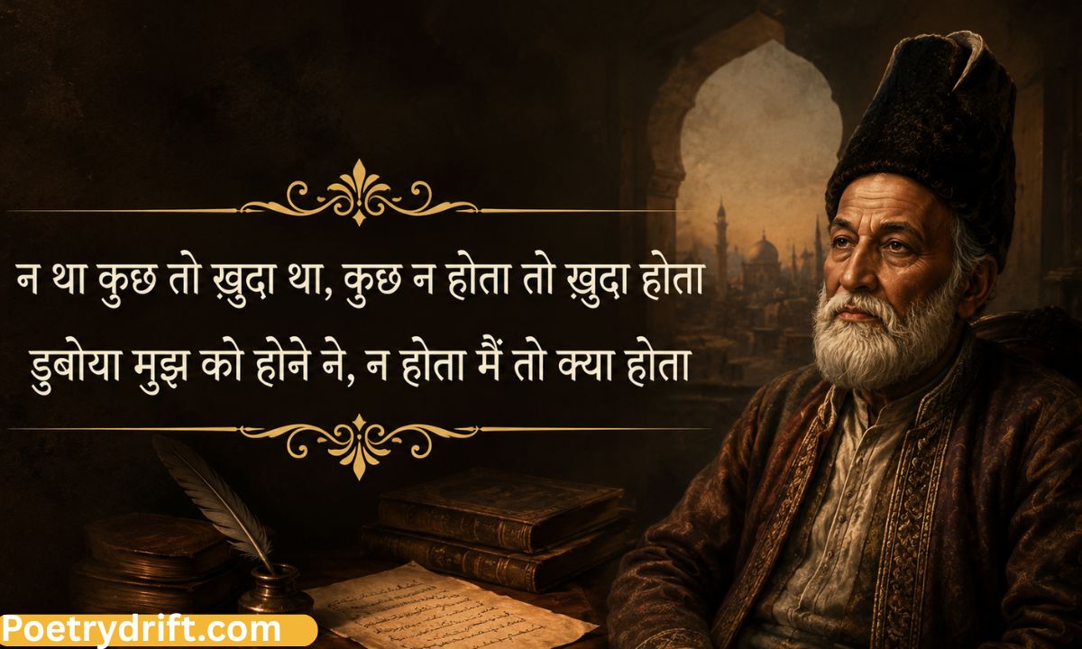 Best 121+ Mirza Ghalib Shayari in Hindi (2026) _ मिर्ज़ा ग़ालिब शायरी