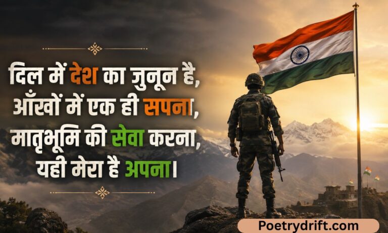 Best 150+ Army Motivational Shayari in Hindi देशभक्ति और जोश से भर देने वाली शायरी (2026)