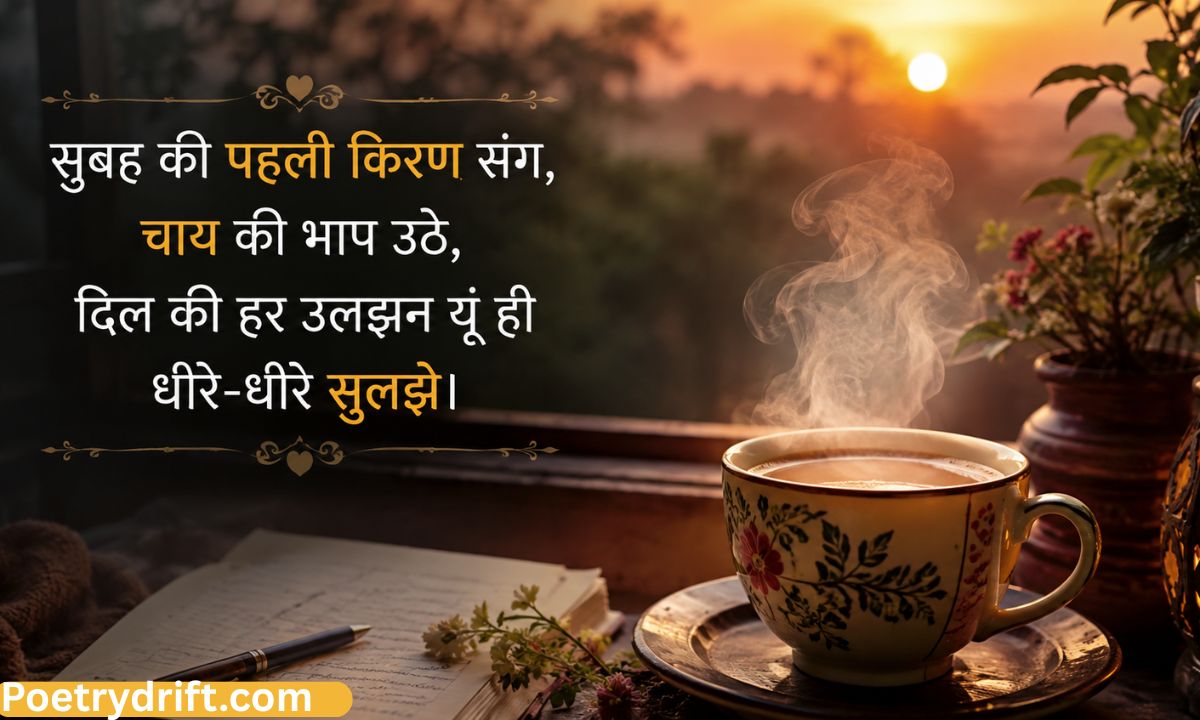 Best 150+ Chai Shayari in Hindi (2026) _ Heart Touching Tea Shayari
