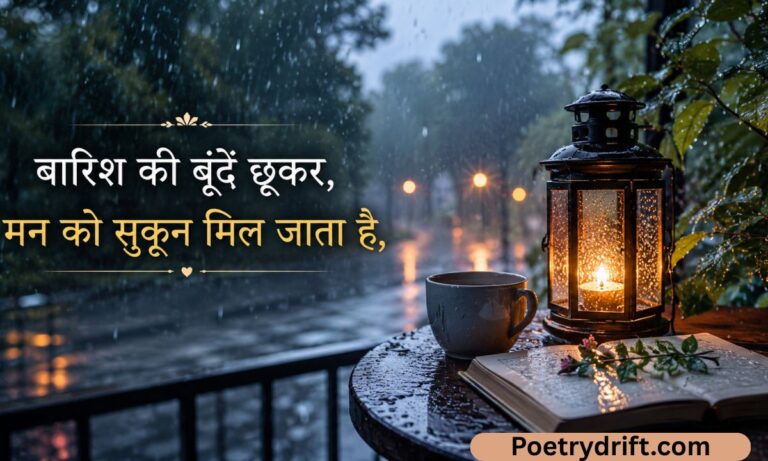 Best 220+ Barish Shayari in Hindi सबसे अच्छी बारिश शायरी (2026)