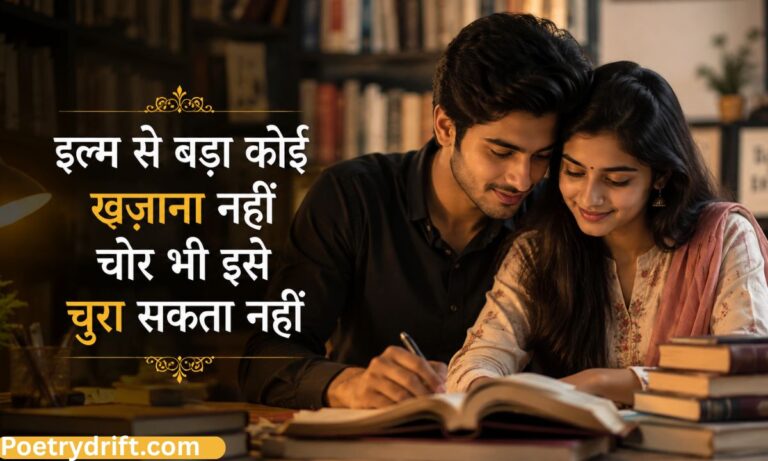 Best 270+ Education Shayari in Hindi (2026) _ प्रेरणादायक शिक्षा शायरी
