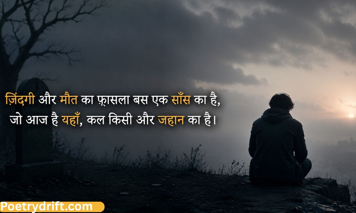 Latest 193+ Maut Shayari (2026) _ Sad, Emotional & Heartfelt Shayari