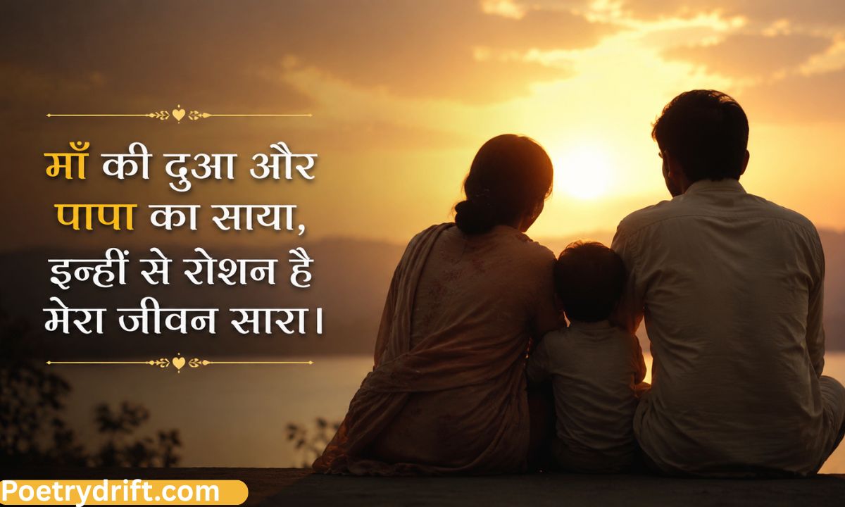 Latest 60+ My Life Is My Mom Dad Shayari _ Heart Touching Maa Papa Shayari (2026)