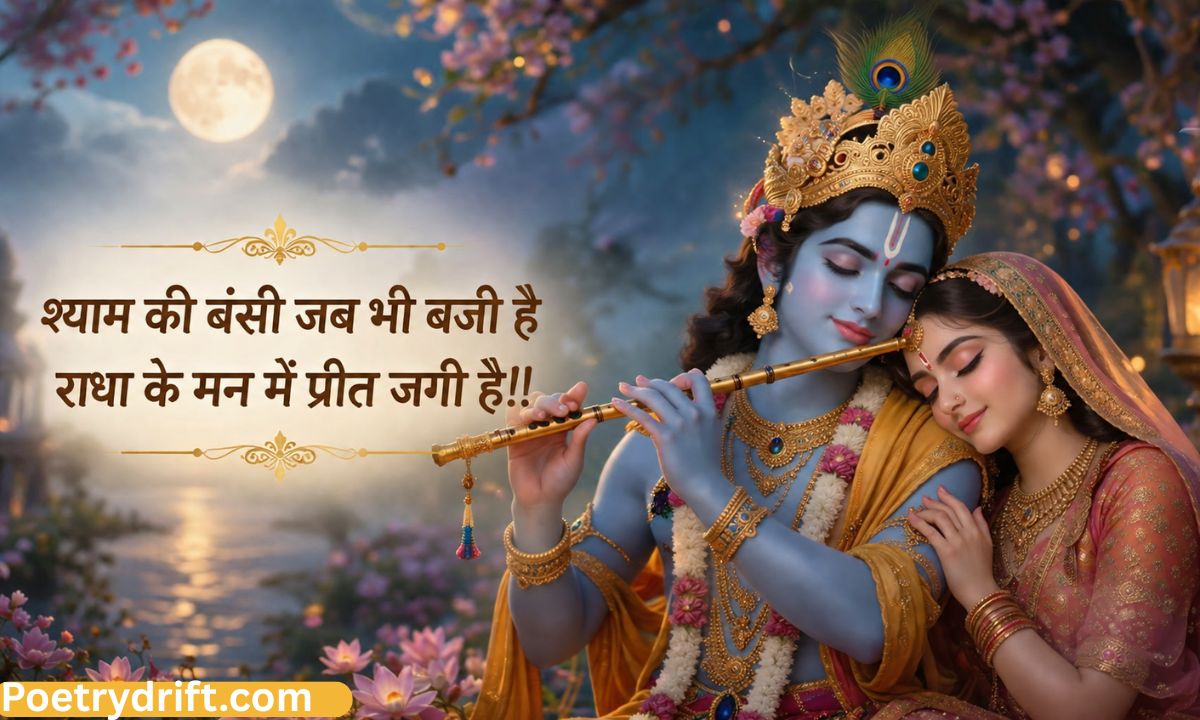 Top 141+ Radha Krishna Shayari (2026) _ राधा कृष्ण पर शाय