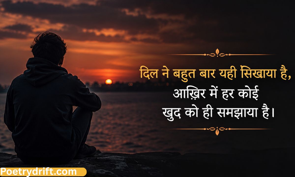 कोई किसी का नहीं होता शायरी _ Koi Kisi Ka Nahi Hota Shayari (2026)