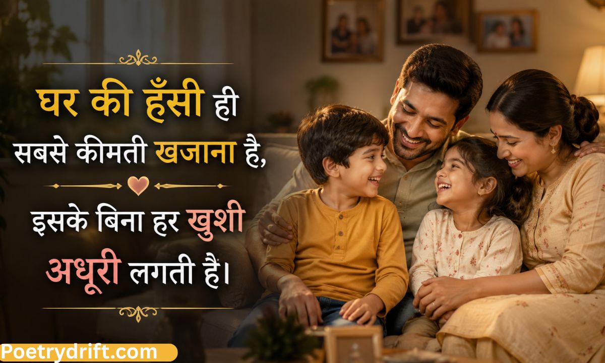 109+ Family Shayari in Hindi – Best Parivar Shayari, Quotes, Caption & Status ❤️