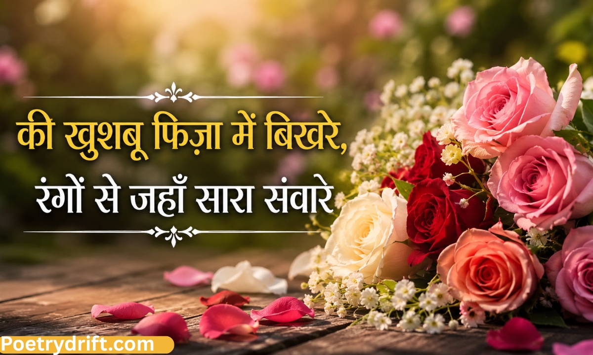 135+ Flower Shayari in Hindi _ Heartfelt & Beautiful Shayari 2026