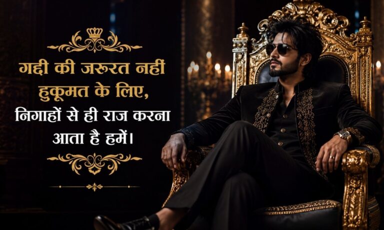 150+ Royal Attitude Status – रॉयल ऐटिटूड स्टेटस हिंदी में 2026