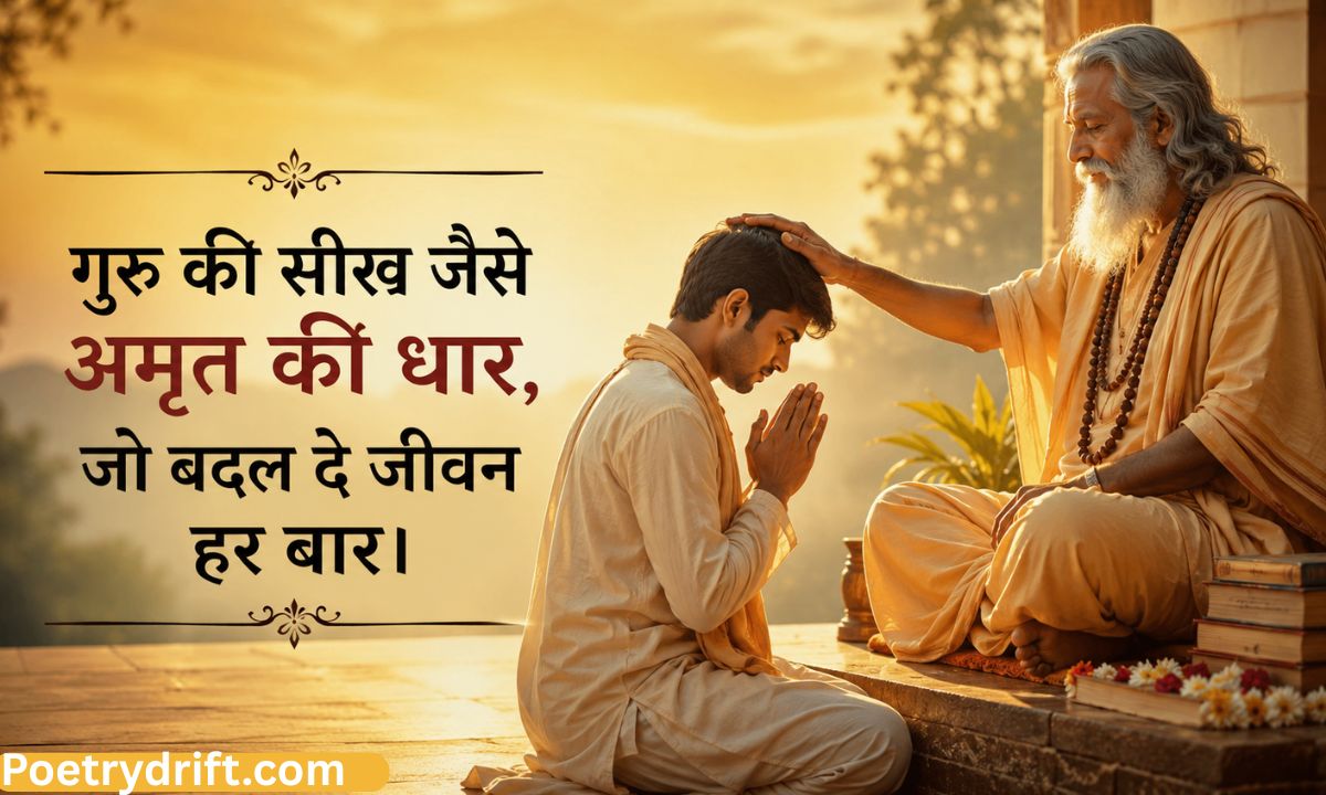 151+ गुरु के लिए शायरी _ Best Guru Ke Liye Shayari in Hindi ❤️