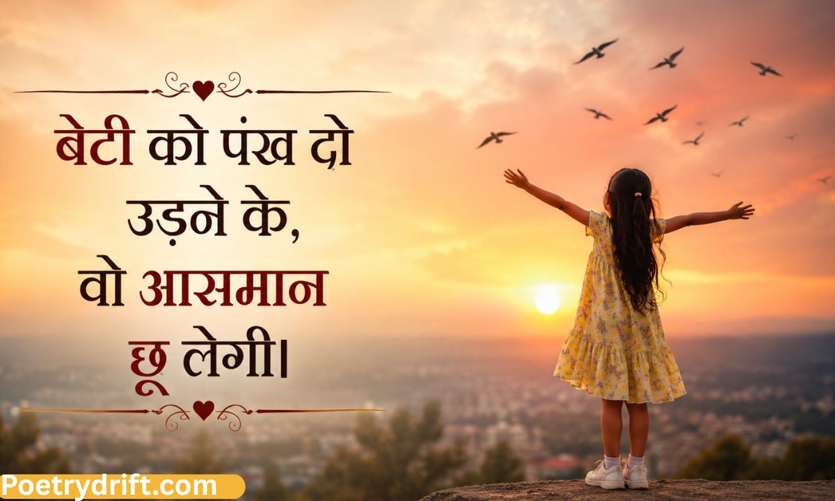 181+ Heart-Touching Beti Shayari in Hindi (2026) _ Beautiful बेटी शायरी