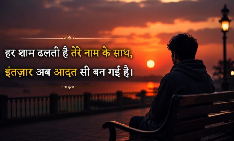 210+ 2 Line Intezaar Shayari in Hindi दिल छू लेने वाली इंतज़ार शायरी 2026