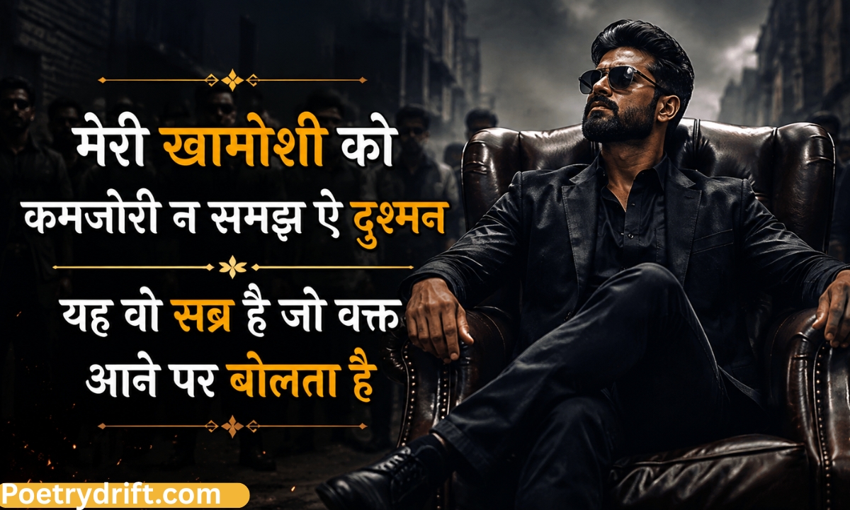 97+ Best Dushman Attitude Shayari in Hindi _ Dushman Shayari (2026)