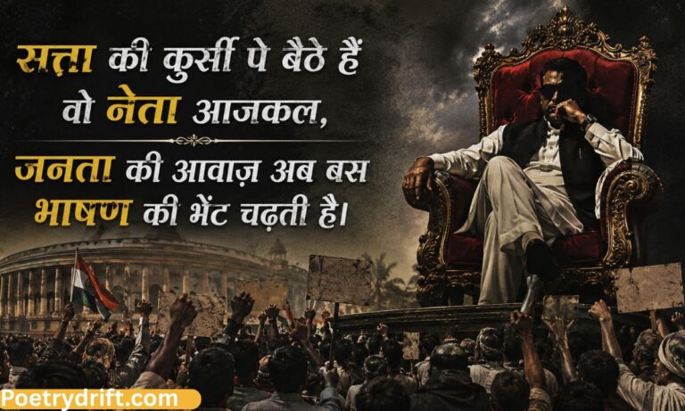 Best 276+ Political Shayari in Hindi (2026) _ Attitude & Election Shayari