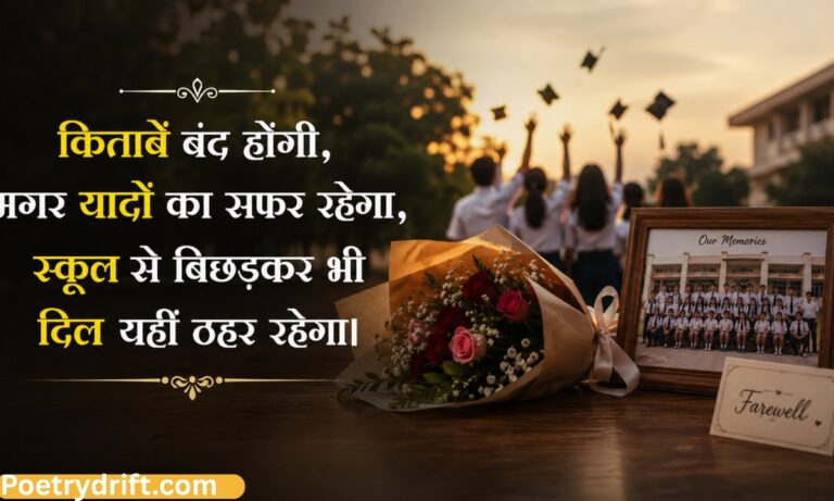 Emotional Farewell Speech & Shayari _ विदाई समारोह पर भावुक भाषण और शायरी
