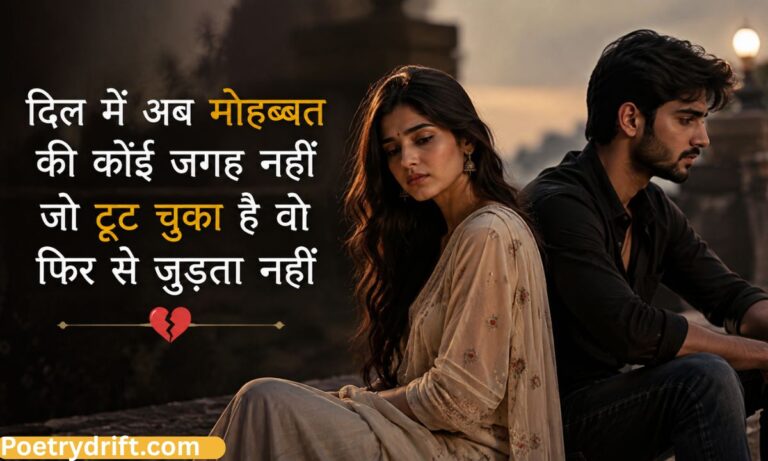 Latest 99+ No Love Shayari in Hindi & English _ Deep Emotional Lines
